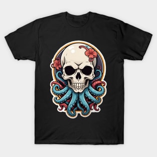 Octopus Skull 4 T-Shirt